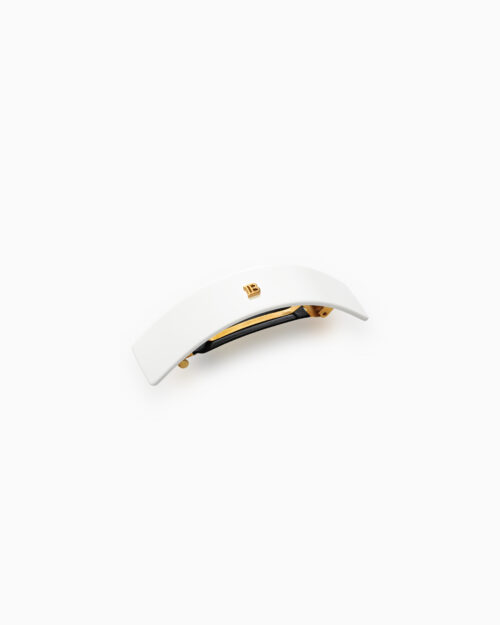 Barrette pour Cheveux Large White