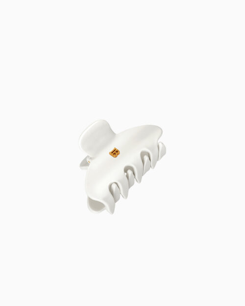 Pince à Cheveux Small White