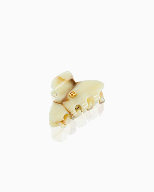 LE Acetate Pince à Cheveux Small Marble